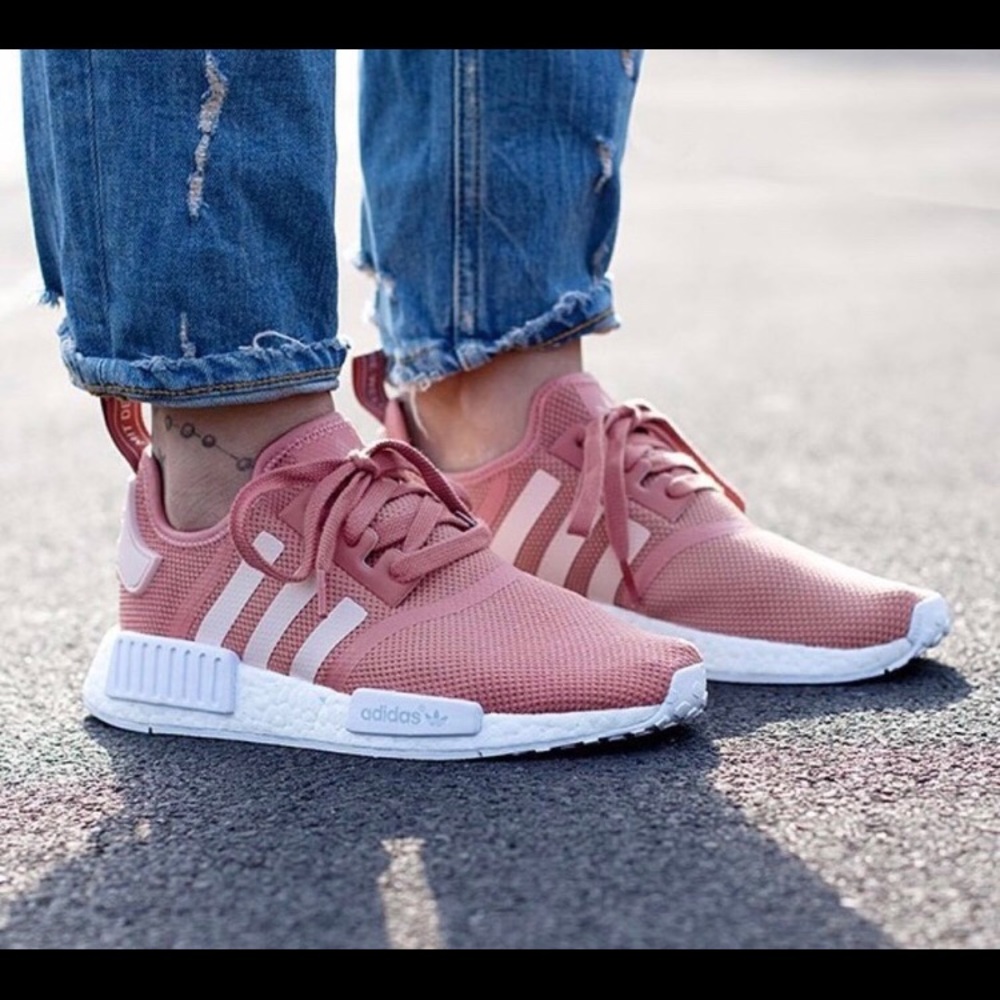 Salmon Pink adidas NMD